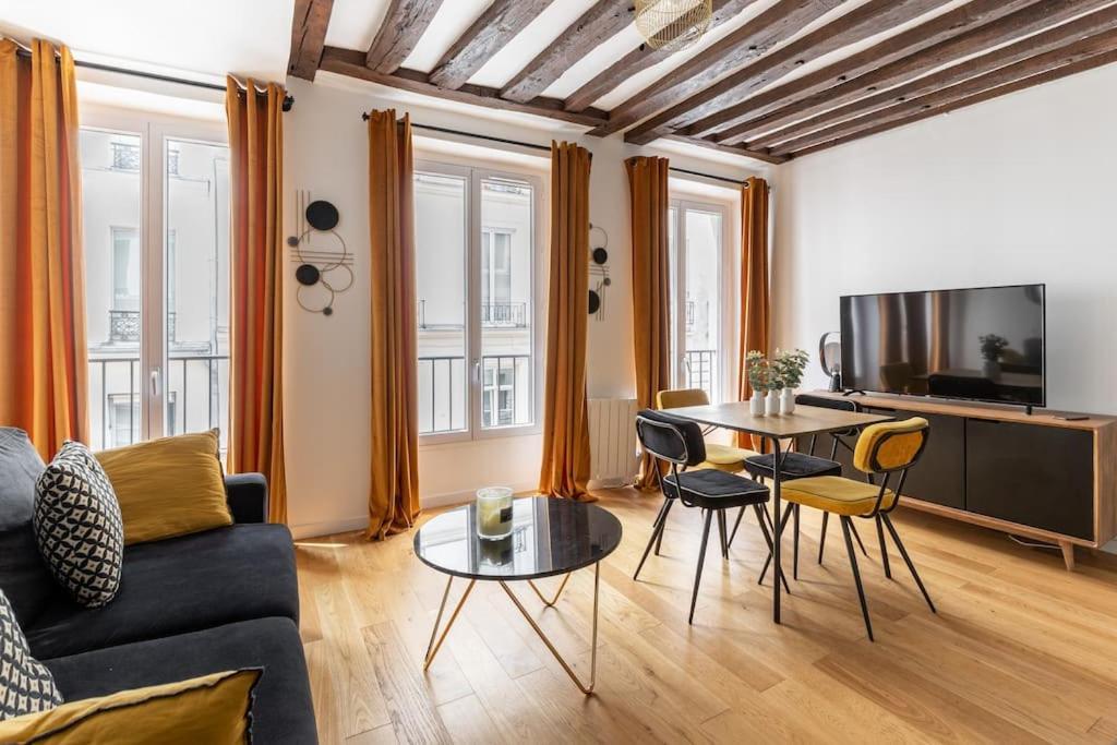 Grands Boulevards 22 : Appartement Cosy 1Br-4P ปารีส ภายนอก รูปภาพ