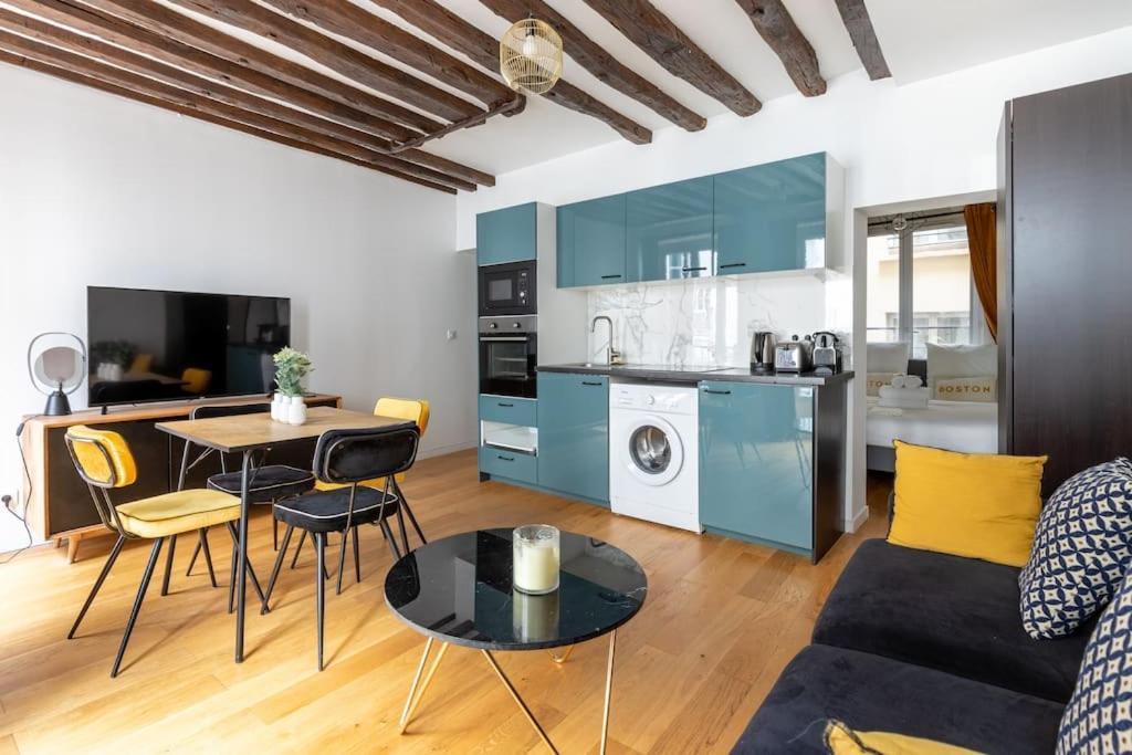 Grands Boulevards 22 : Appartement Cosy 1Br-4P ปารีส ภายนอก รูปภาพ