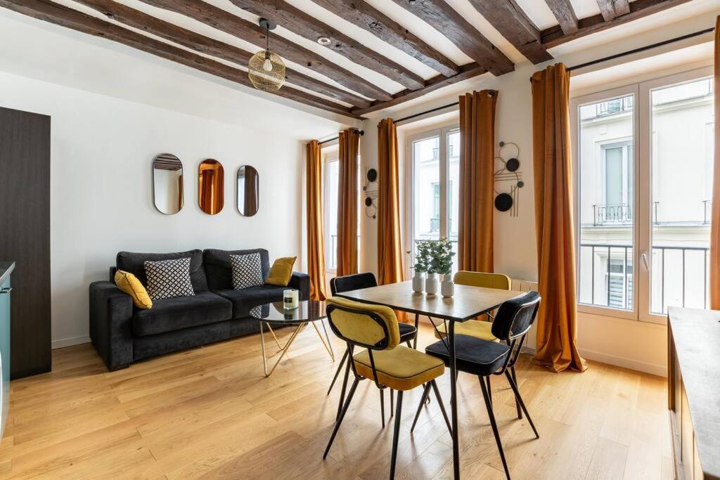 Grands Boulevards 22 : Appartement Cosy 1Br-4P ปารีส ภายนอก รูปภาพ